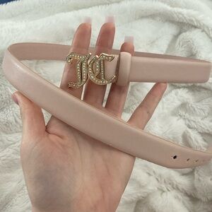 Light Pink Juicy Couture belt original